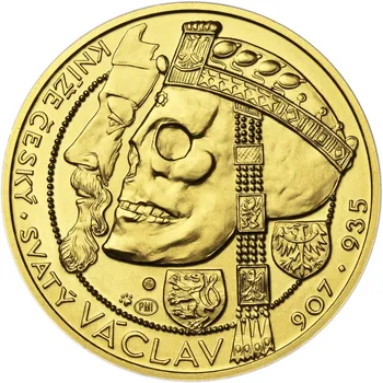 Pražská mincovna Relikvie sv. Václava I. 1 Oz zlato 31,1 g