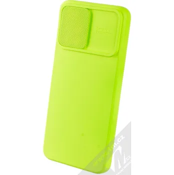 Pouzdro na mobilní telefon 1Mcz CamShield Soft ochranný kryt pro Xiaomi Redmi 10 limetkově zelená (lime green)