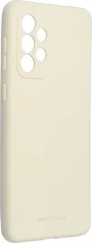 Pouzdro na mobilní telefon Roar Space Case pro Samsung Galaxy A33 5G krémové