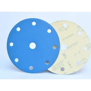 Brusný papír SAIT Disk brusný papír na suchý zip VZF 150 mm P100 F8 SAITAC