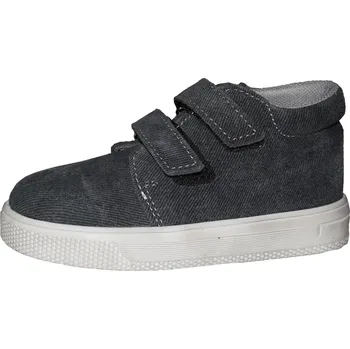 Dětská treková obuv Jonap dětská obuv 022 SV šedá jeans Barva: šedá, Velikost: 27