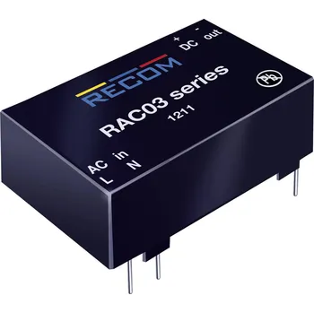 Měnič napětí AC/DC zdroj do DPS RECOM RAC03-12SC 12 V/DC 0.25 A 3 W