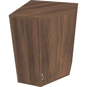 Kancelářský vozík HOBIS skříň vnitřní roh pravá horní - SRV 3 01 P H, ořech + doprava zdarma