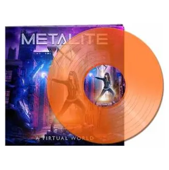Hudba LP Metalite: Virtual World LTD | CLR 2022 Trans Clear Orange Vinyl Limited Edition