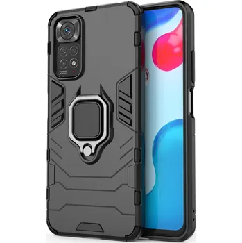 Pouzdro na mobilní telefon MG Ring Armor pro Xiaomi Redmi Note 11/11S černé