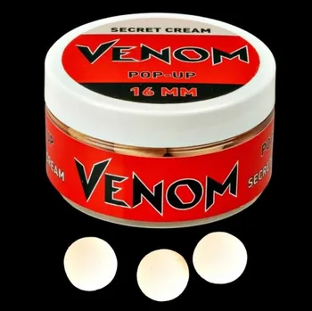 Boilies Feeder Mania Venom Pop-up Boilie 16 mm - Secret Cream