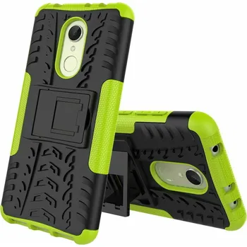 Pouzdro na mobilní telefon Beweare Outdoor kryt se stojánkem na Xiaomi Redmi Note 10 Pro - zelený