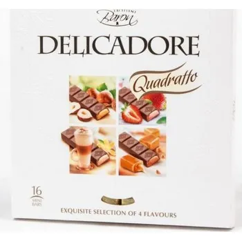 Čokoláda Delicadore Quadratto bonboniera 200g