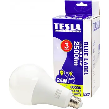 Žárovka TESLA LED Bulb E27 24W 230V 2500lm 3000K