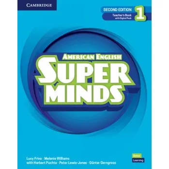 Anglický jazyk Super Minds Level 1 Teacher's Book with Digital Pack American English – Lucy Frino,Melanie Williams (EN)