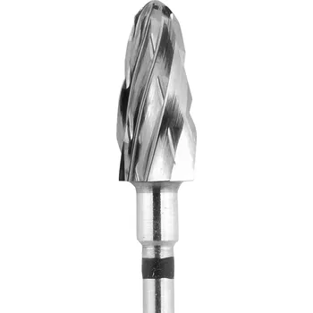 Bruska na nehty Karbidová frézka na nehty - Kužel - černá - 6 mm