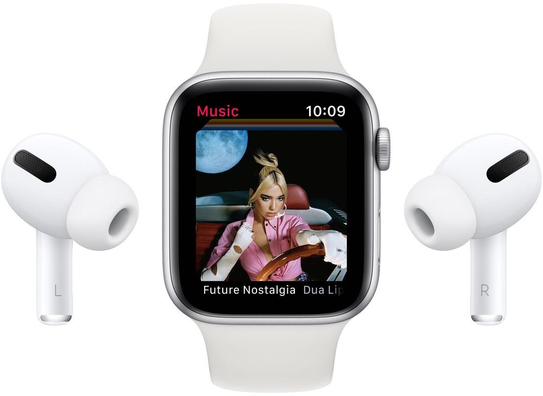 Apple Watch se sluchátky