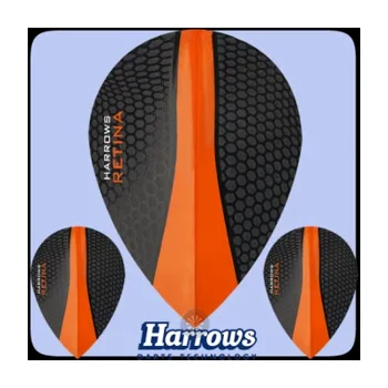 Příslušenství pro šipky Letky na šipky Harrows Retina 1191 oranžové kulaté