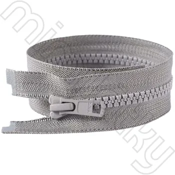 Zip Zip kostěný dělitelný VISLON® šedá 30 cm YKK