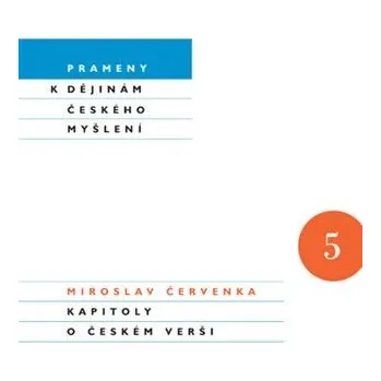 Kniha Kapitoly o českém verši Ekniha