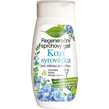 Koupelová kosmetika BIONE COSMETICS Bio Kozí syrovátka Regenerační sprchový gel 260 ml
