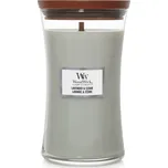 WOODWICK Vonná svíčka ve skle Lavender & Cedar, velká