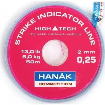 Hanák Strike Indicator Line 50m Fluo Pink 0,25mm