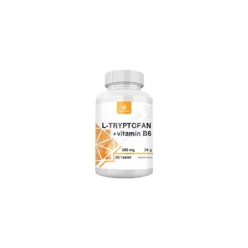 Doplněk stravy Allnature L-tryptofan+vit.B6 200mg-2.5mg tbl.60