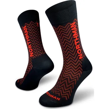 Pánské ponožky Northman Aspin - černá Velikost: 36-38
