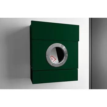Poštovní schránka Radius design cologne Schránka na dopisy RADIUS DESIGN (LETTERMANN 2 darkgreen 505O) tmavězelená