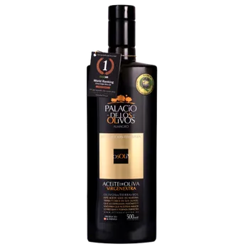 PALACIO De Los Olivos Picual extra panenský olivový olej 500 ml Rostlinný olej PALACIO De Los Olivos Picual extra panenský olivový olej 500 ml