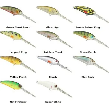 Umělá nástraha Wobler Spro Gomen Shad 6cm - Leopard Frog