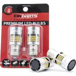 PY21W LED žárovky (54 x SMD 2016) jantar CANBUS