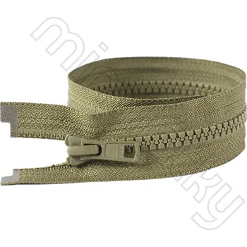 Zip Zip kostěný dělitelný VISLON® khaki 30 cm YKK