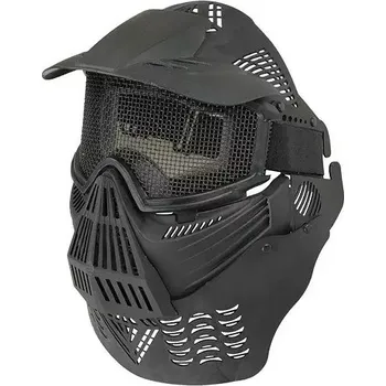 Wosport Precizní ochranná maska Transformer Ultimate V2, síťovaná - černá