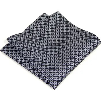 Pánské sako HEDVA ČESKÝ BROKÁT Kapesníček PESh 400 kolečko černá/bílá KRB Barevná varianta: černá