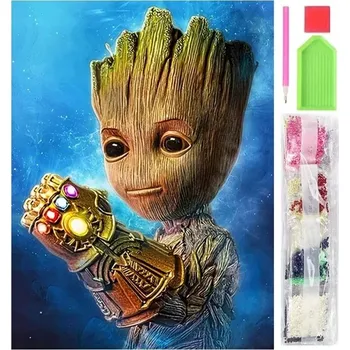 Diamantové malování Pronett Groot 25 x 35 cm