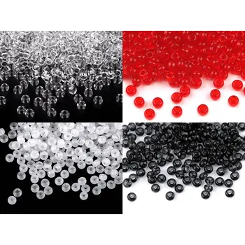 Dětské navlékací korálky Rokajl PRECIOSA 3mm 20g (200502)