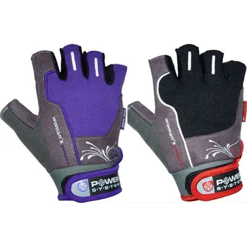 Fitness rukavice Rukavice WOMAN Power System černé S