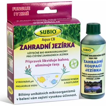 Jezírková chemie Subio Aqua CB zahradní jezírka