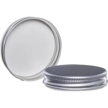 Víčko na zavařovací sklenici HLINÍKOVĚ víčko STŘÍBRNÉ 51/400 s plastovou vložkou Počet kusů v balení: 1