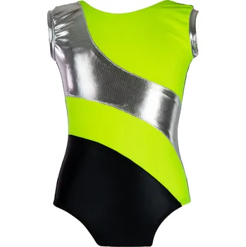 VFstyle Dres na gymnastiku Camila fluo žlutý Velikost: M Velikost od 122