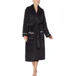 DKNY dlouhý župan černý - Černá / XS