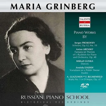 Zahraniční hudba Grinberg Maria: M. Grinberg - Prokofiev / Arensky / Glinka / Lyadov and Glazunov - CD