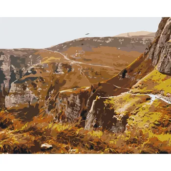 Malování podle čísel - Pohoří Bucegi, Rumunsko 3 Velikost: 40x50cm, Rámování: Pouze srolované plátno