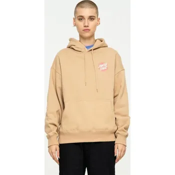 Pánská móda SANTA CRUZ mikina - Daylight Dot Hood Oat Milk (OAT MILK) velikost: 10