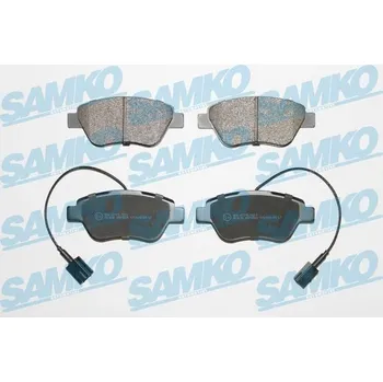 Brzdová destička Sada brzdových destiček, kotoučová brzda SAMKO 5SP1656
