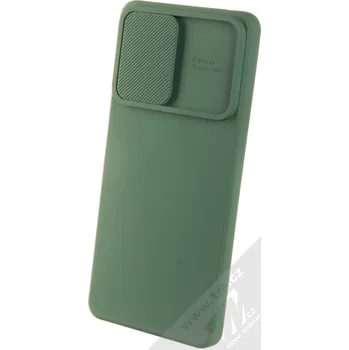 Pouzdro na mobilní telefon 1Mcz CamShield Soft ochranný kryt pro Xiaomi Redmi Note 11 Pro 4G (Global version), Redmi Note 11 Pro 5G (Global version) šedozelená (grey green)
