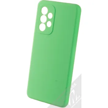Pouzdro na mobilní telefon 1Mcz Silicone Skinny ochranný kryt pro Samsung Galaxy A53 5G mátově zelená (mint green)