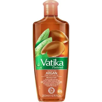 Vlasová regenerace Dabur Argánový olej na vlasy Vatika Naturals 200 ml