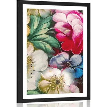 Plakát Dovido Plakát s paspartou magický svět květin