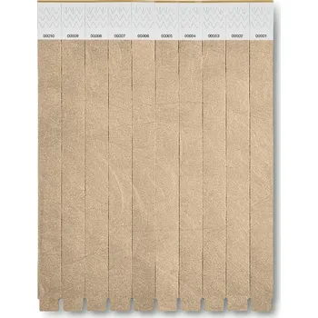 Náramek Náramek pro účastníky akcí tyvek, zlatá