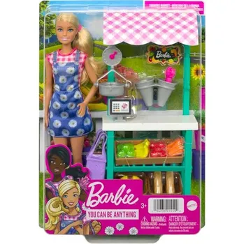 Mattel Barbie Farmářský stánek s panenkou