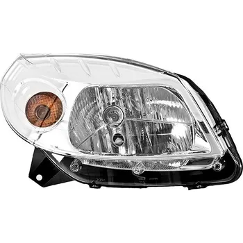 Osvětlení automobilu ACI DACIA Sandero 08- přední světlo H4 (ovládané lankem+mechanisus) chromové P