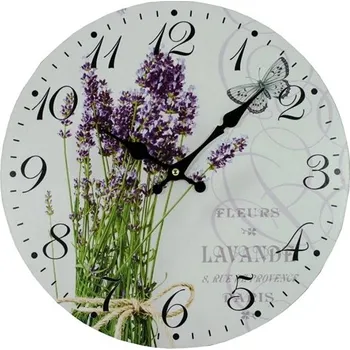 Hodiny Goba hodiny Lavender kytice